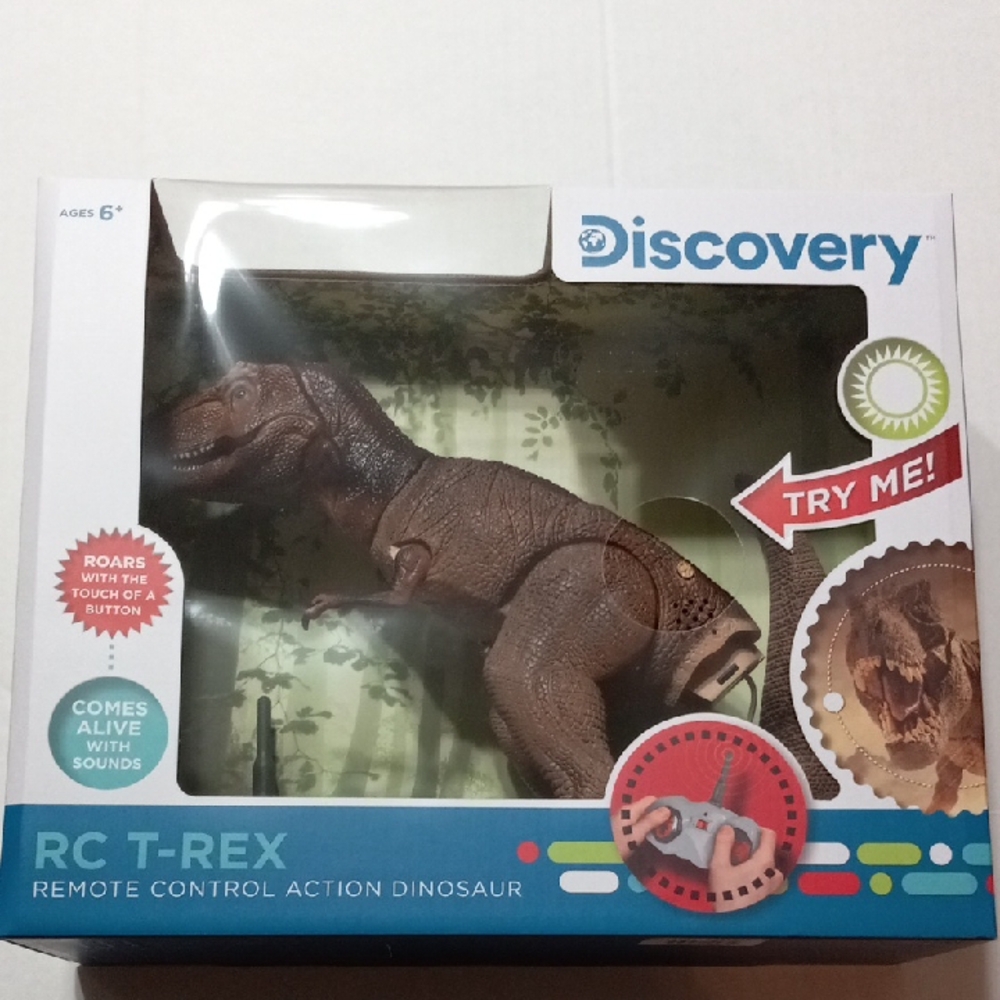 Discovery Brown RC T-Rex Dinosaur